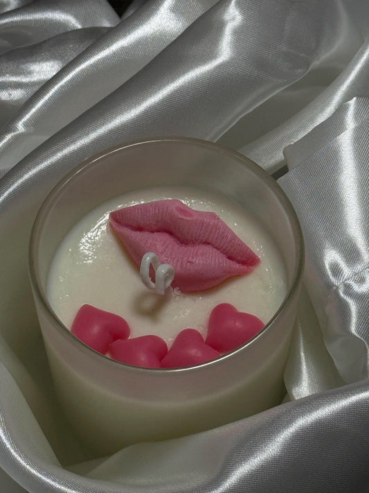 Frosted 8oz Candle - Summer Romance Collection